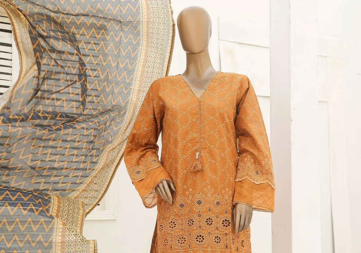 Bin Saeed Chikankari Lawn Suit BIN113