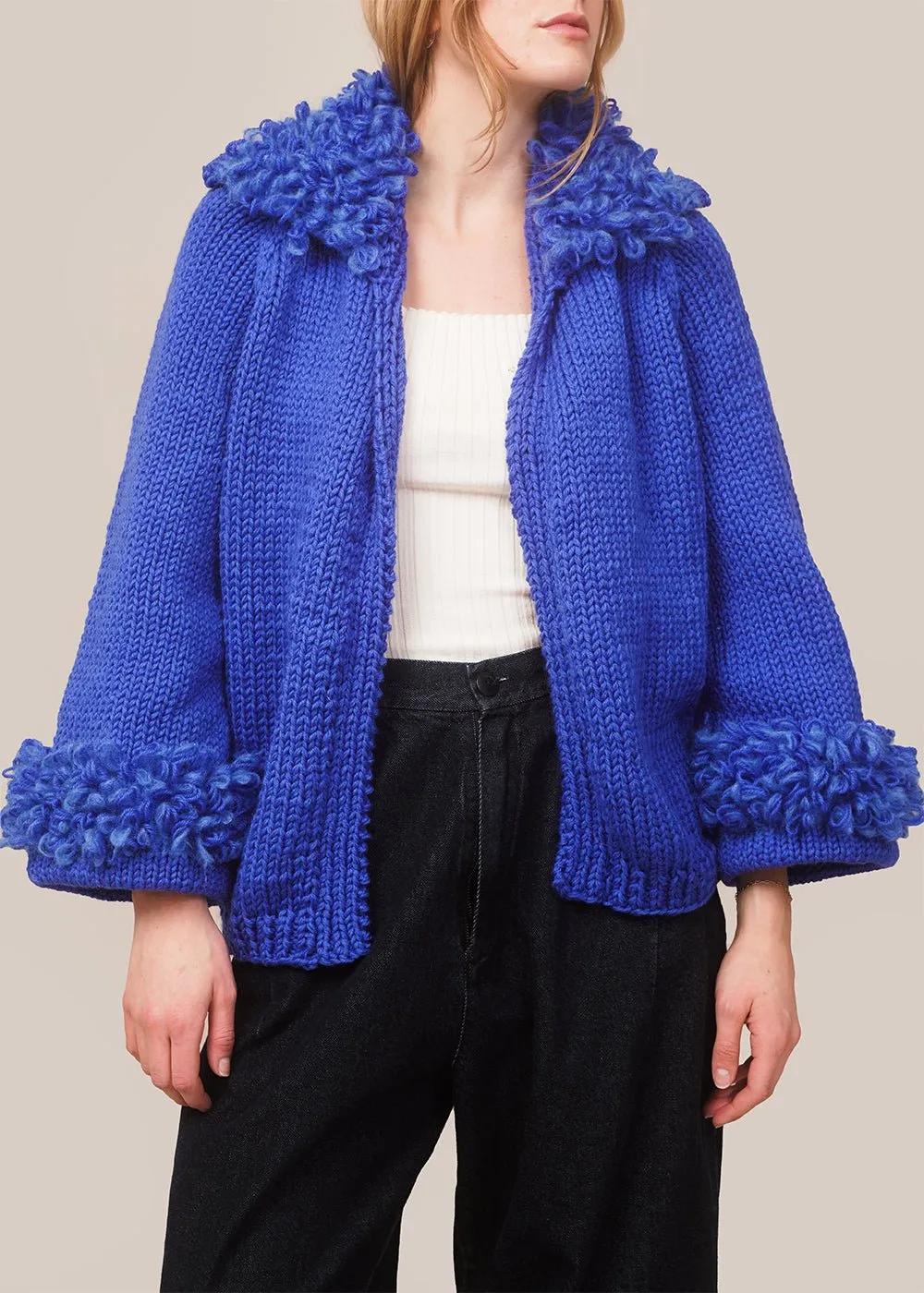 Blue Fleur Jacket