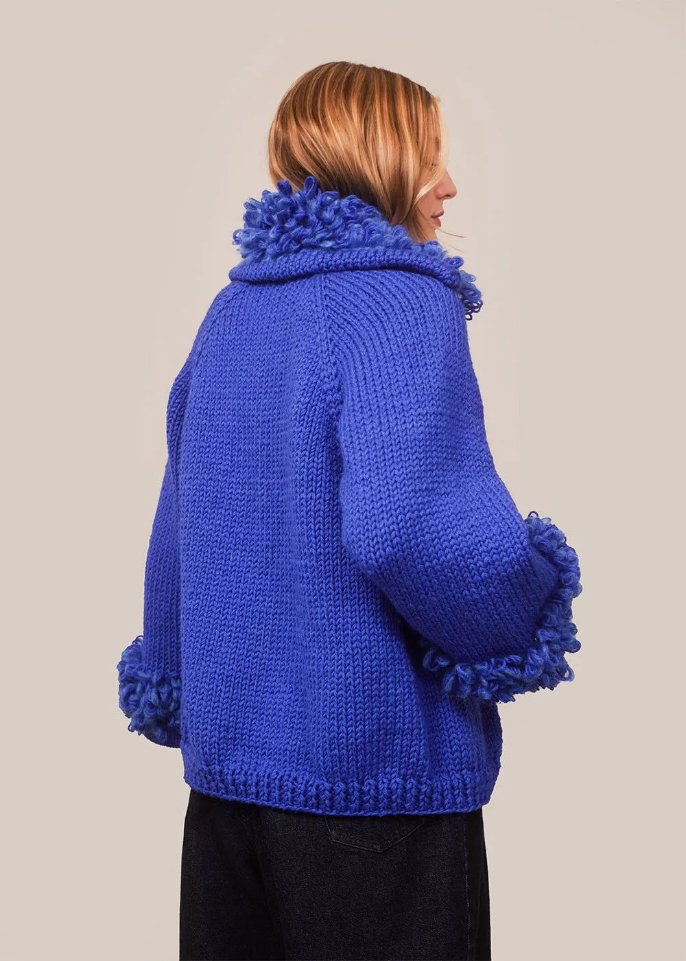 Blue Fleur Jacket