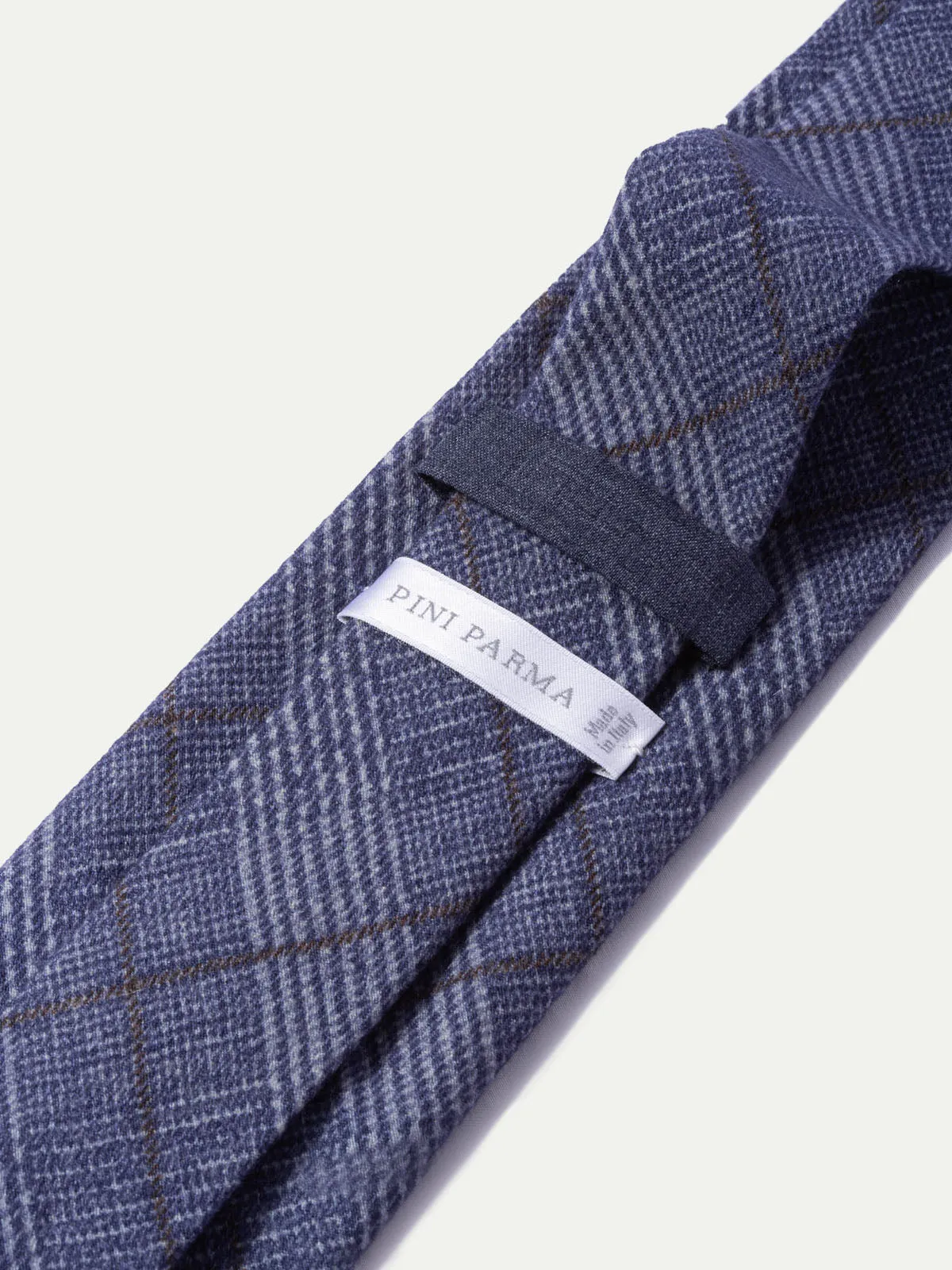 Blue Prince of Wales tie - Made In Italy