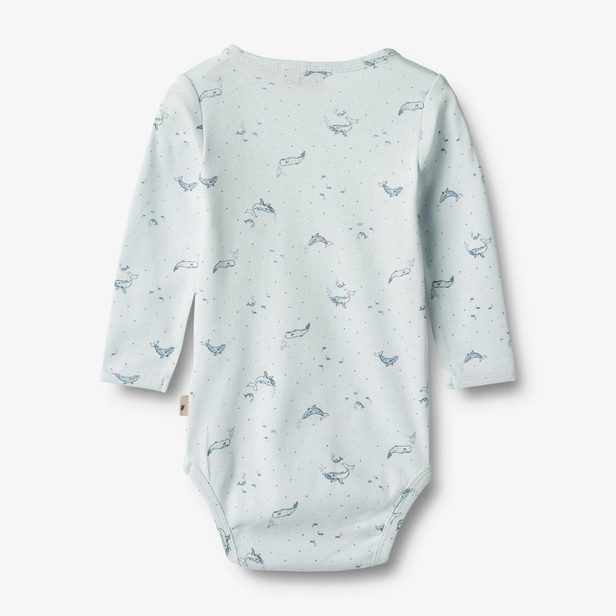 Body L/S Berti - light blue whales