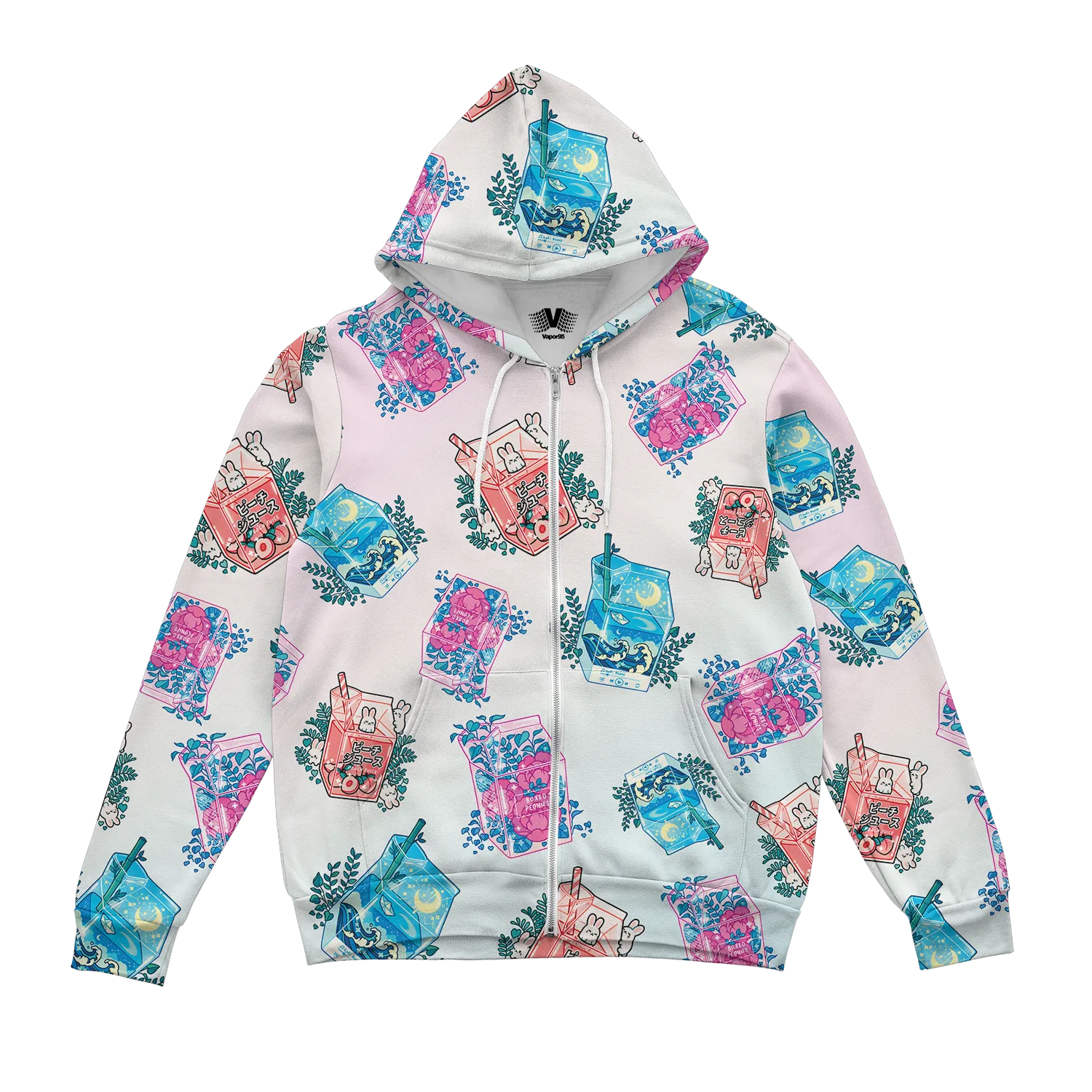 Boxed Tea Zip Up Hoodie