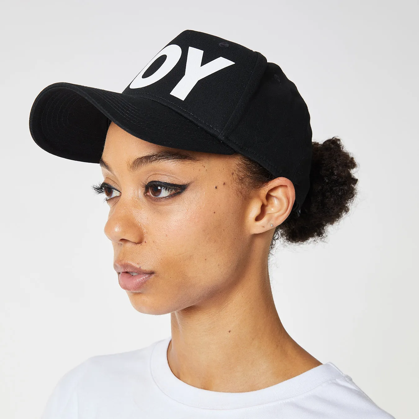 BOY LONDON SNAPBACK WOMENS - BLACK/WHITE