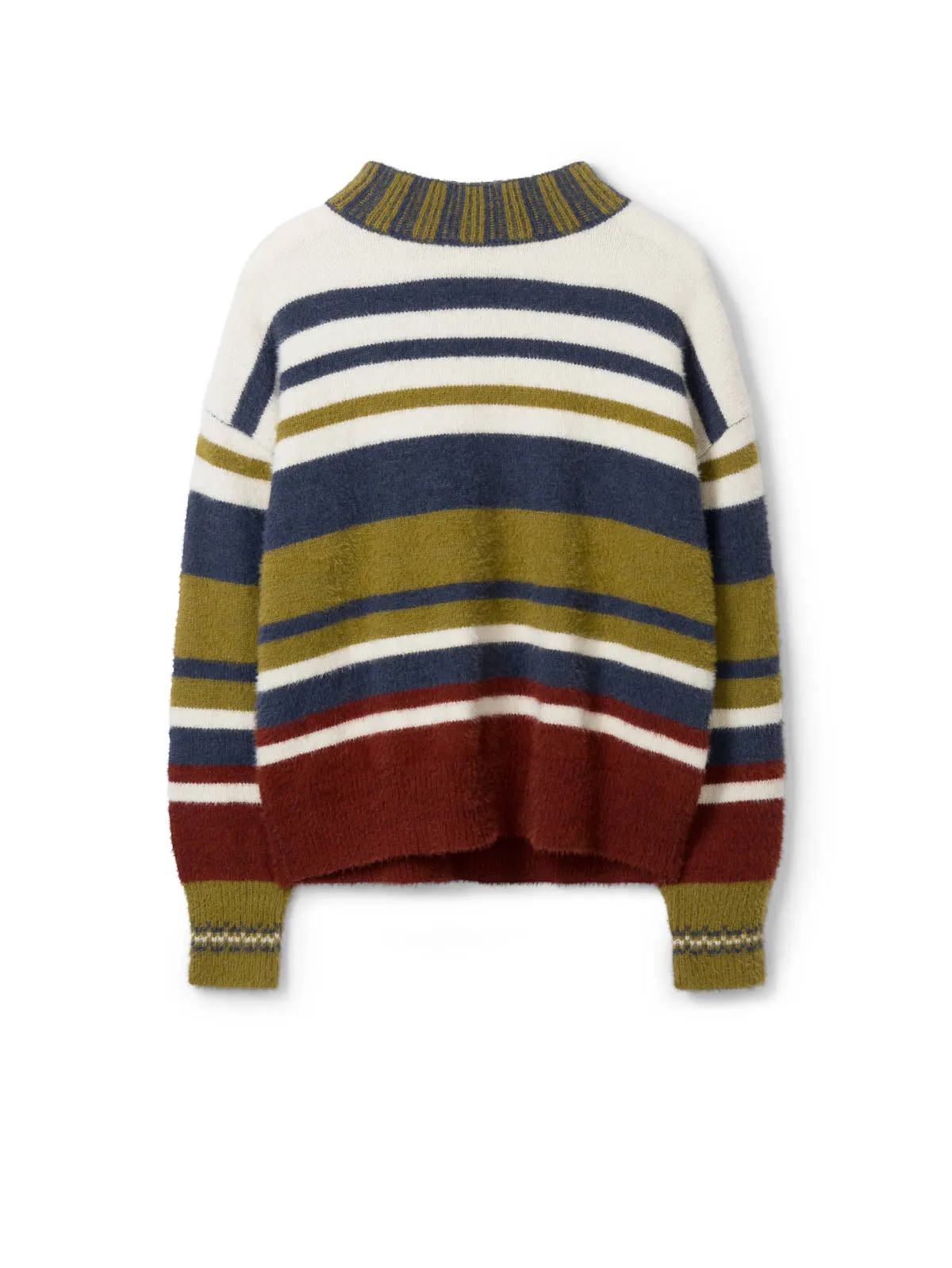 Brontee Lambswool Stripe Jumper - Multi