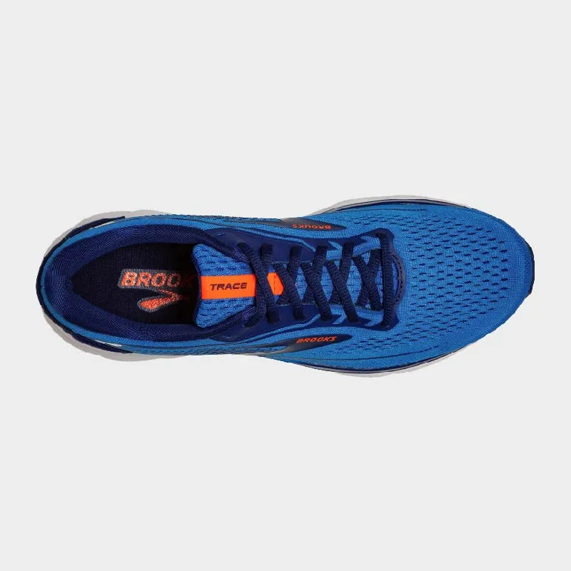 Brooks Mens Trace Running Sneaker Blue/Multi _ 171369 _ Blue