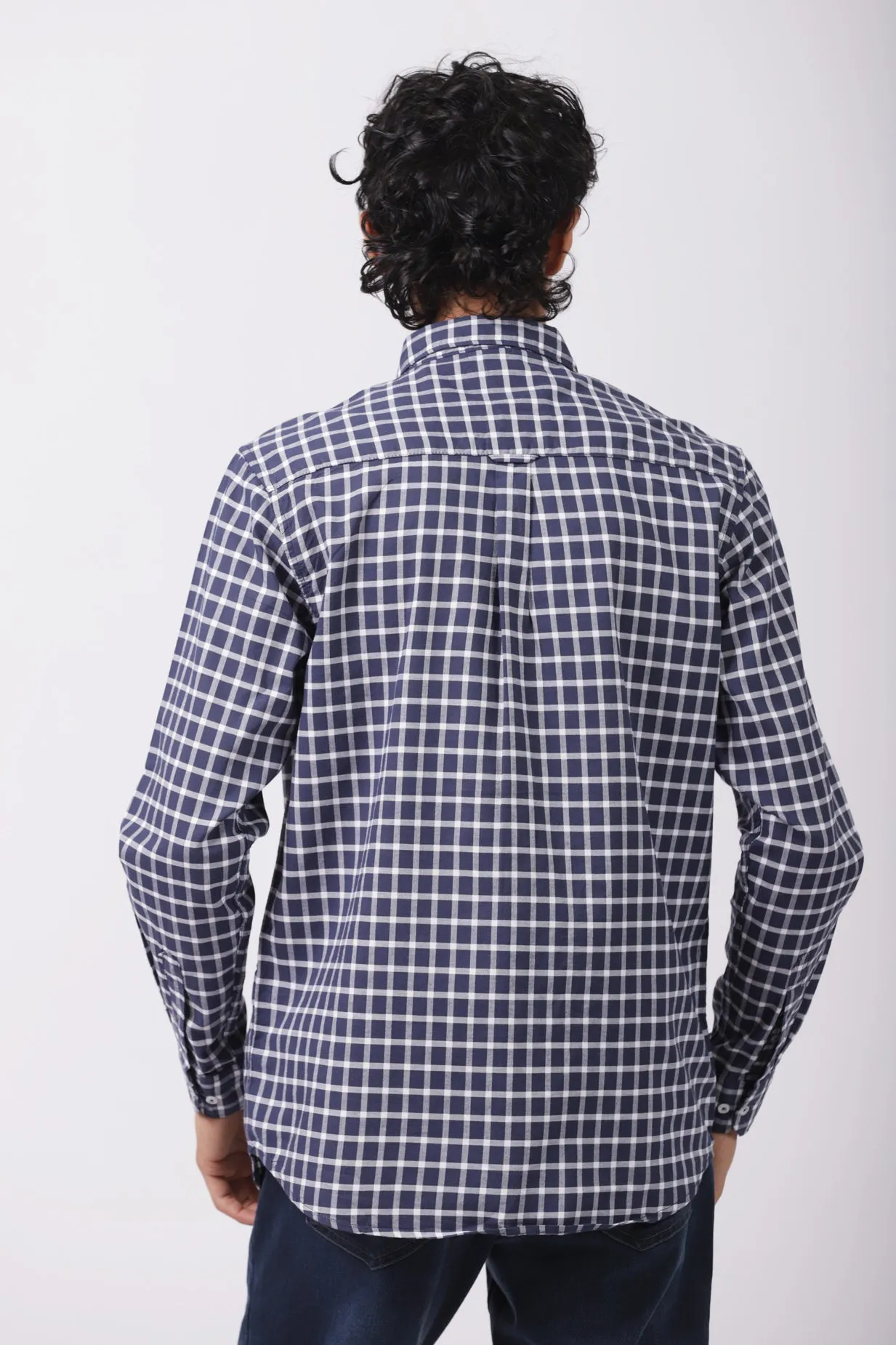 BUTTON DOWN CHECK SHIRT