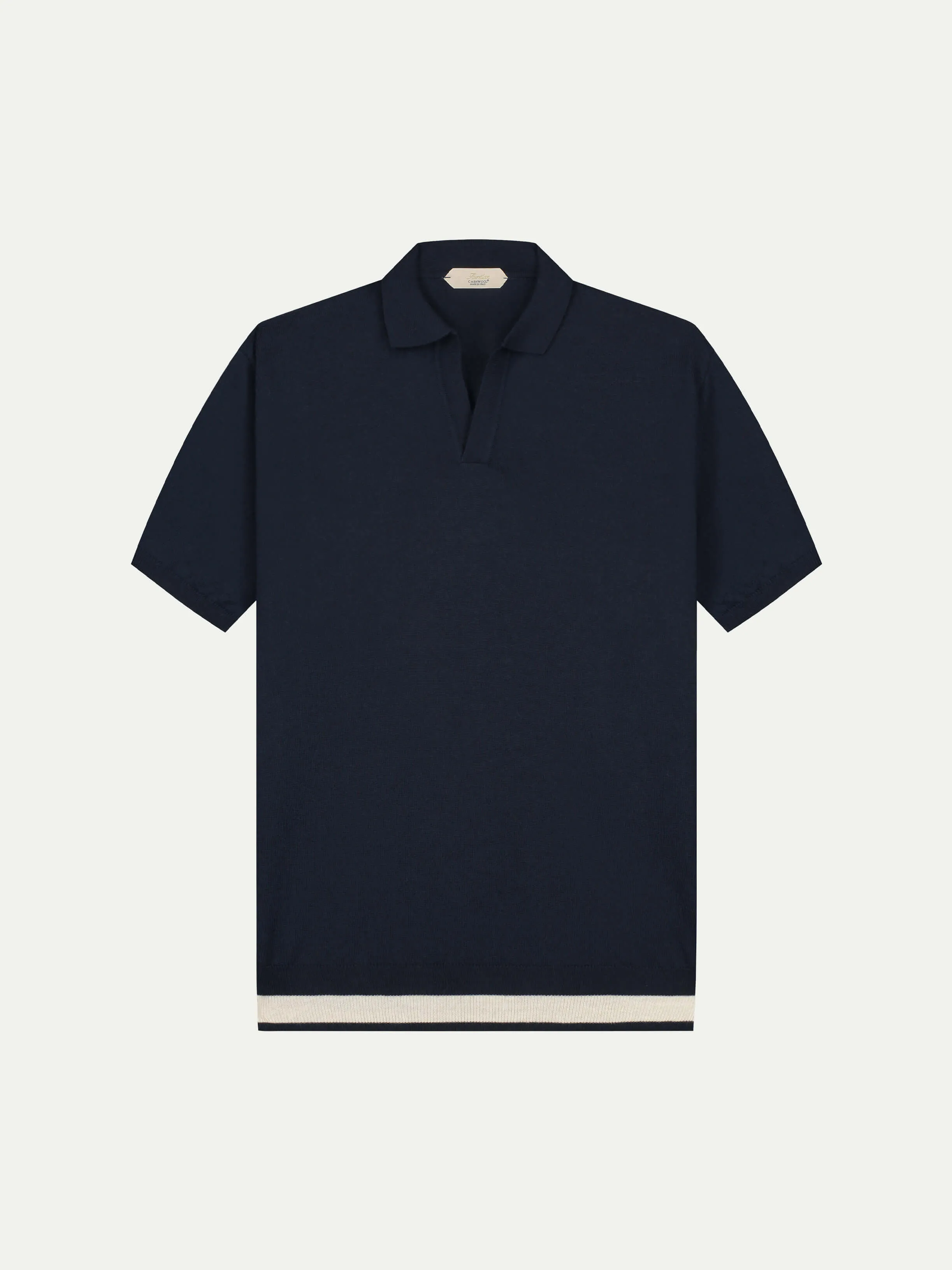 Buttonless AUR1 Polo Navy