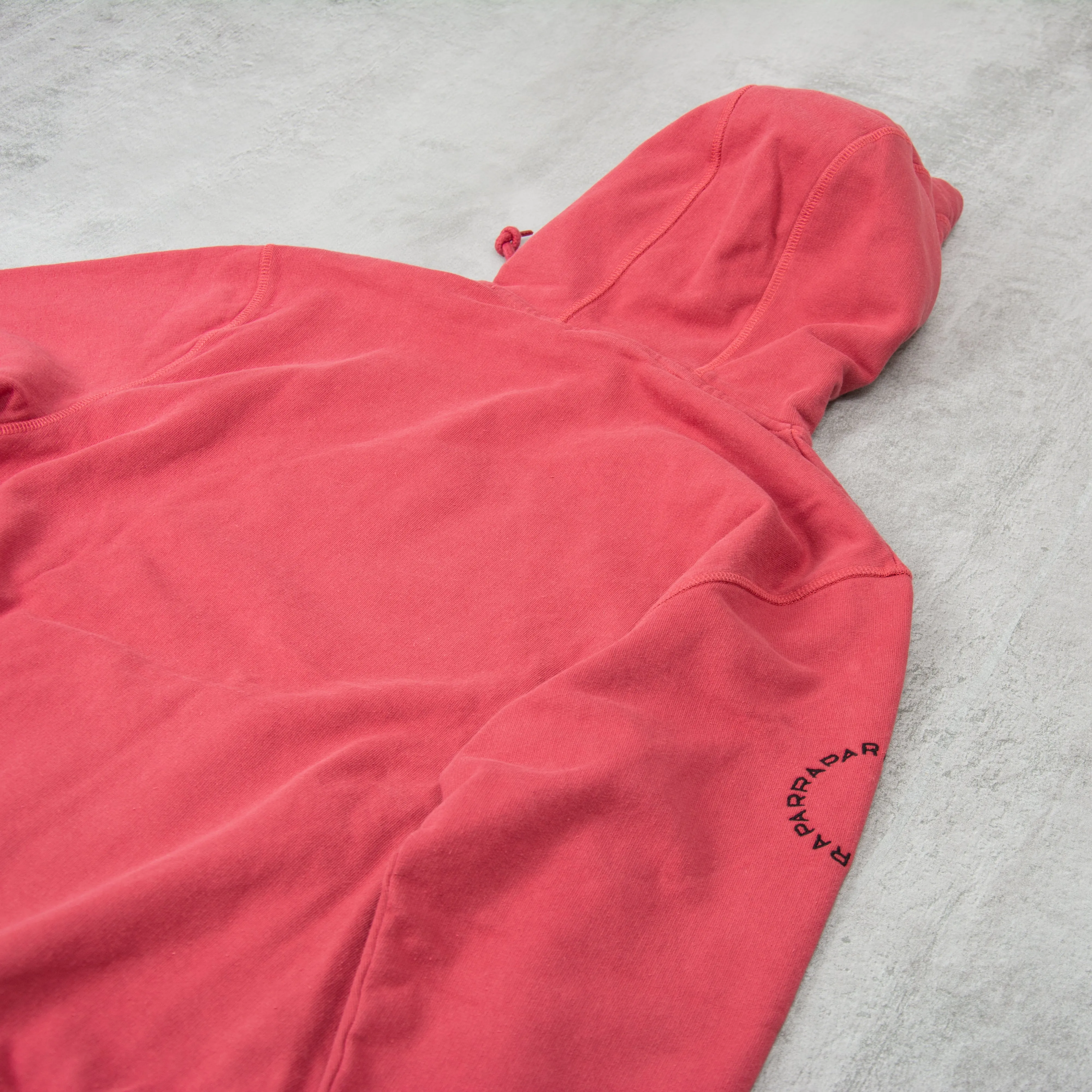 By Parra World Balance Hooded Sweatshirt - Coral