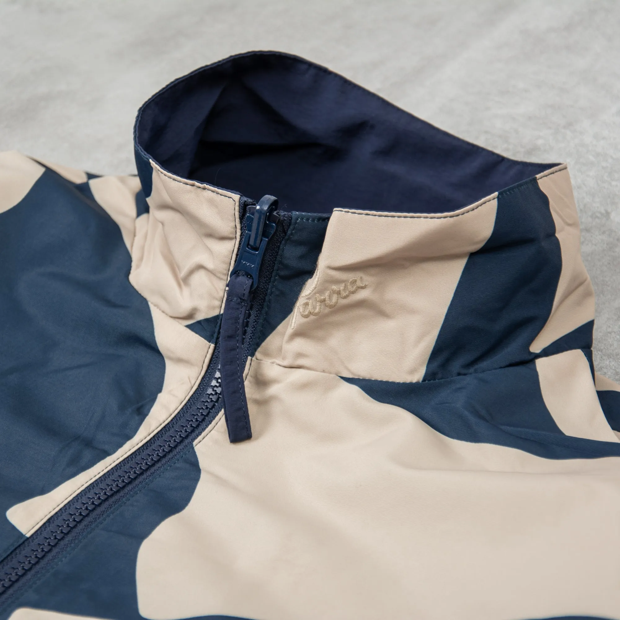 By Parra Zoom Winds Reversible Track Jacket - Navy Blue