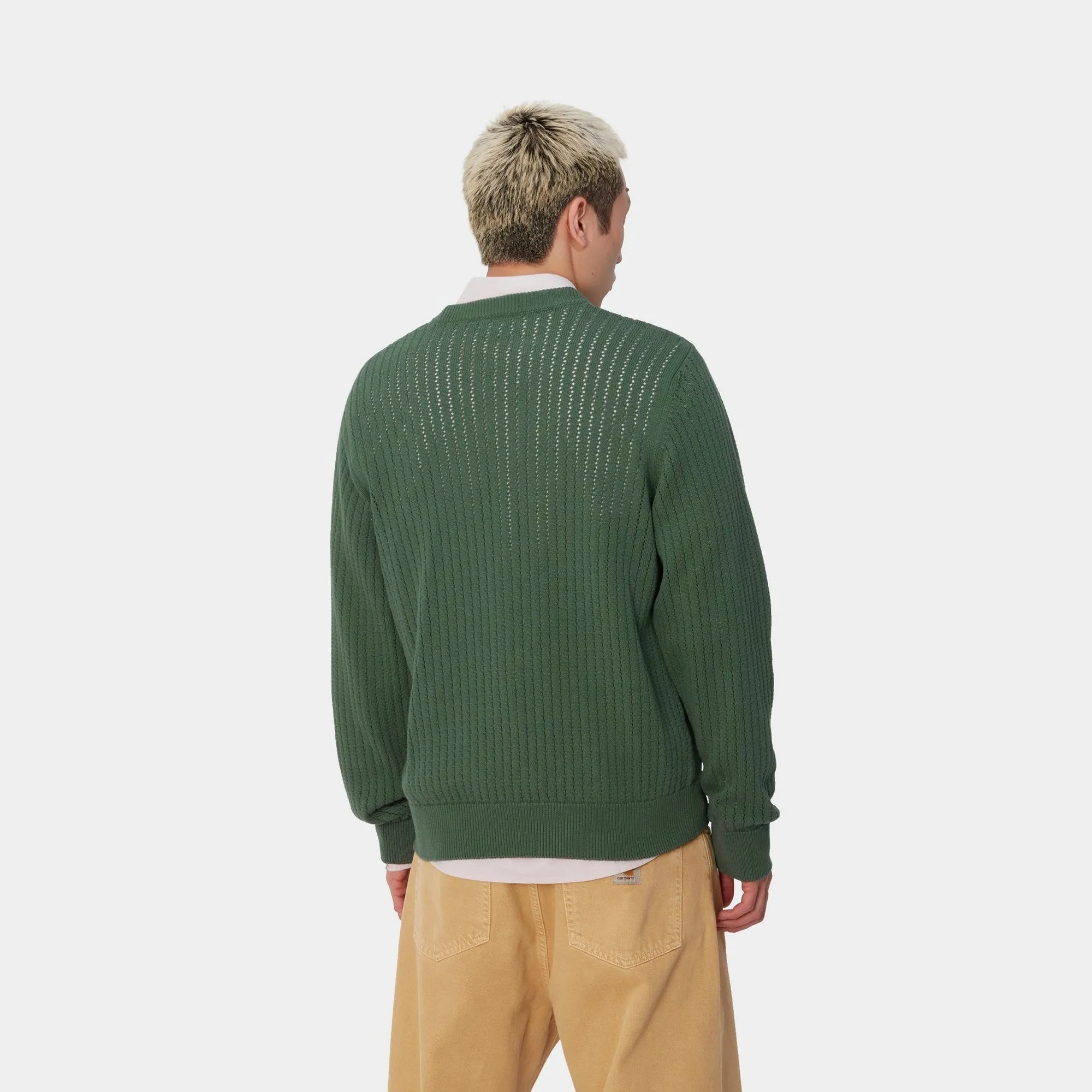 Caleb Sweater | Duck Green