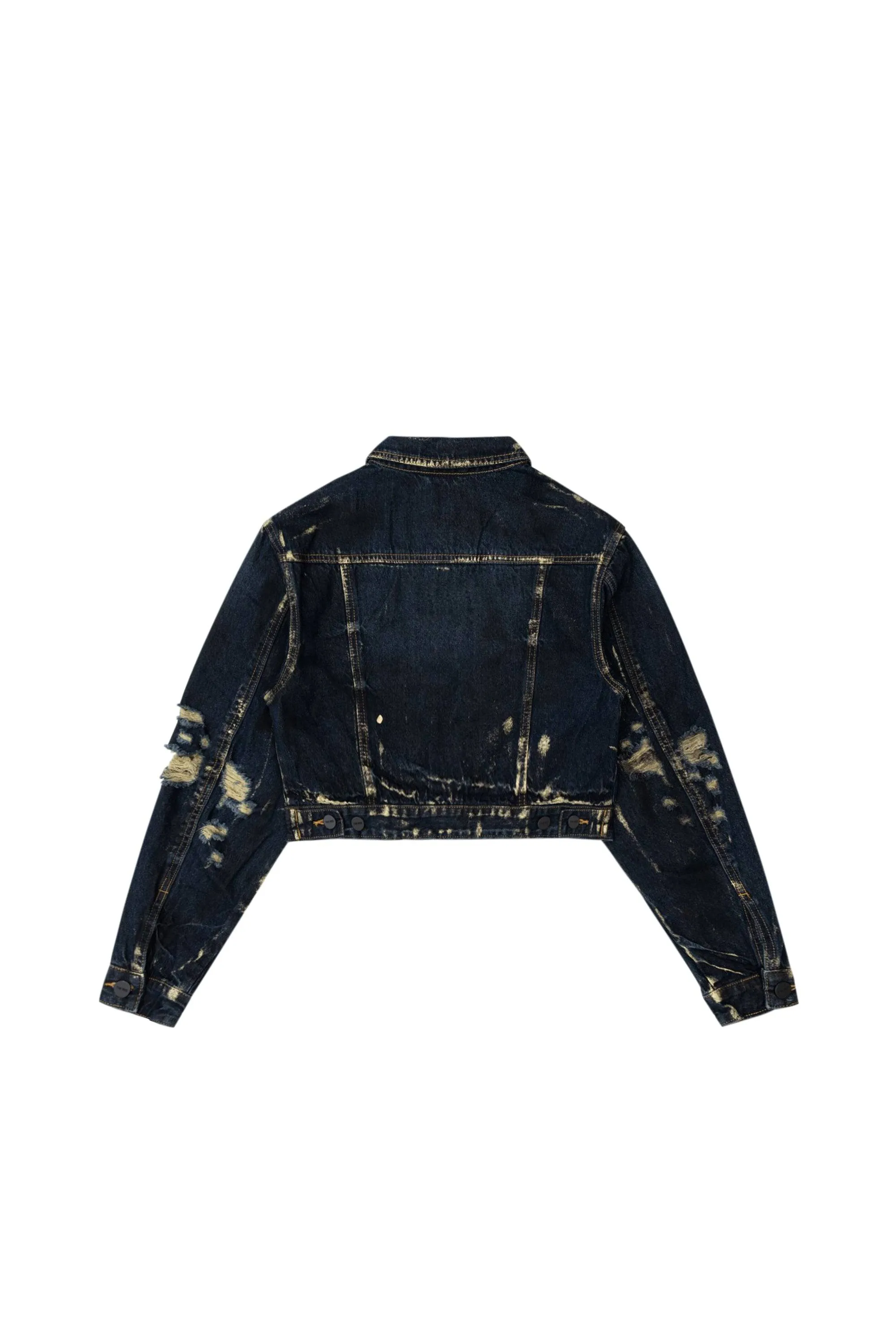 Carpenter Fashion Jean Jacket - 1920 Blue