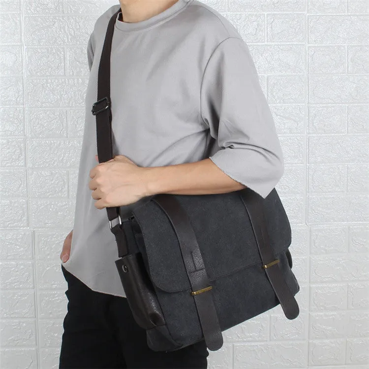 Carter Canvas Messenger Bag