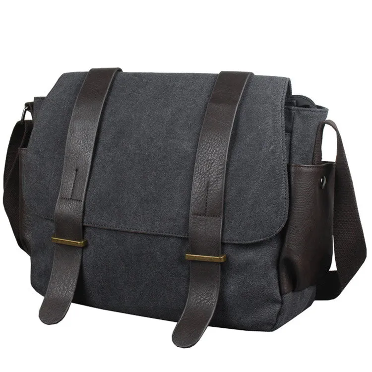 Carter Canvas Messenger Bag