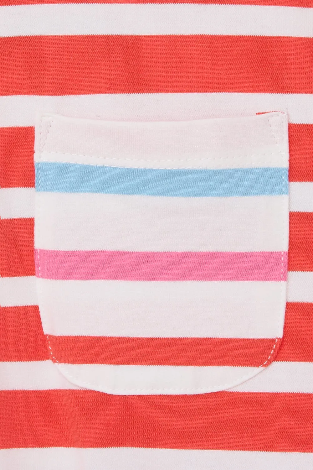 Causeway Tee - Watermelon Stripe