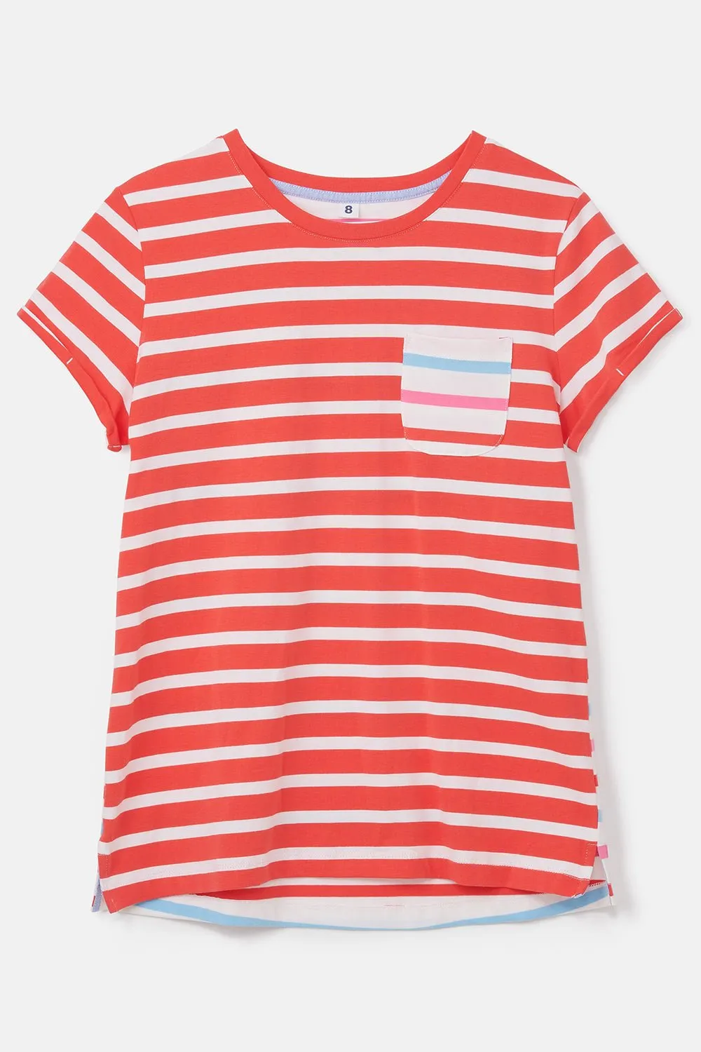 Causeway Tee - Watermelon Stripe