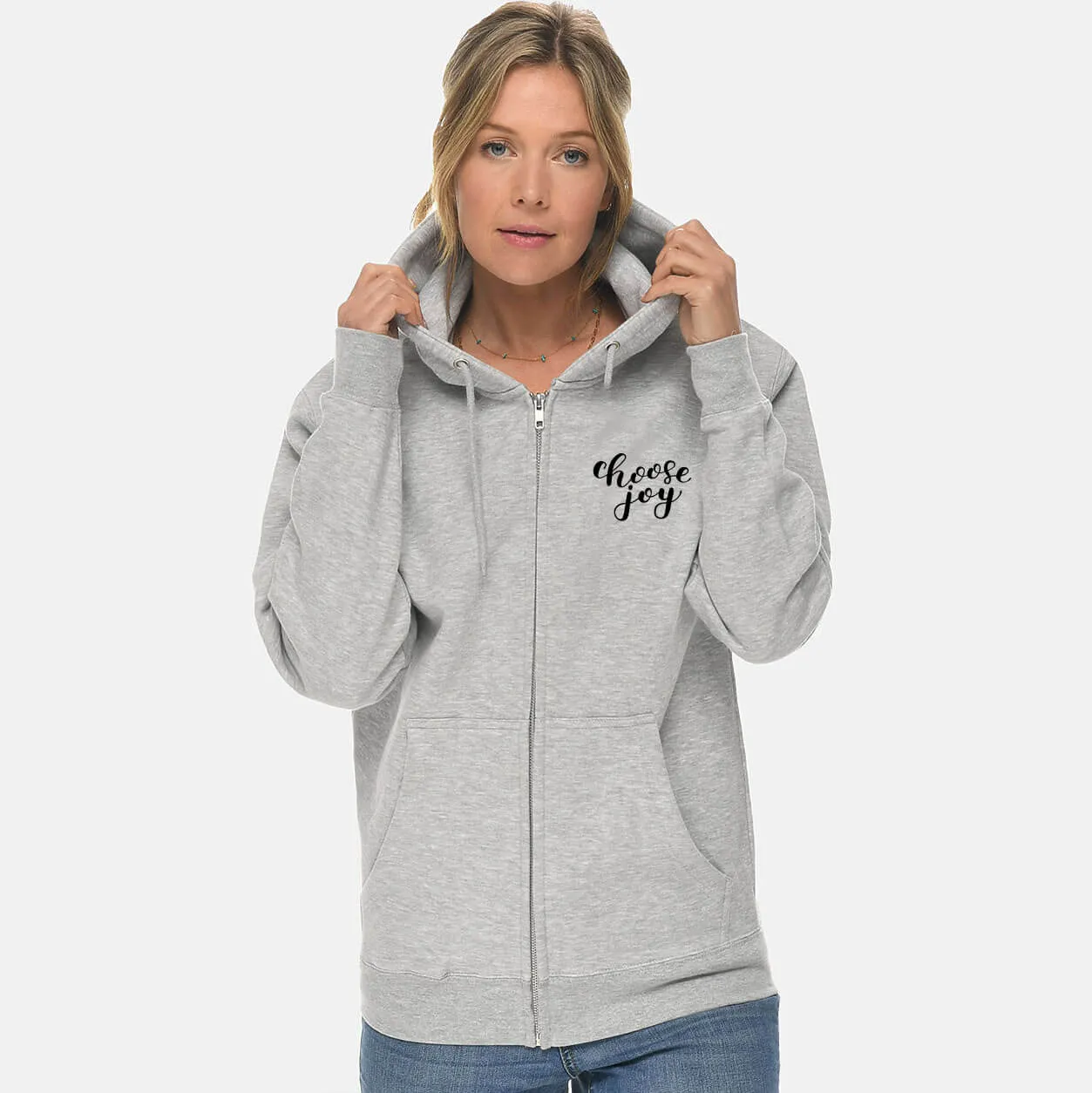 Choose Joy Full Zip Sweatshirt Hoodie