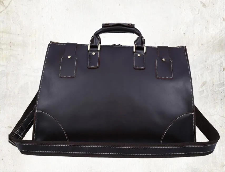 Christmas Gifts Leather Duffle Bag Large Weekender Bag Vintage Overnight Bag Men Travel Bag