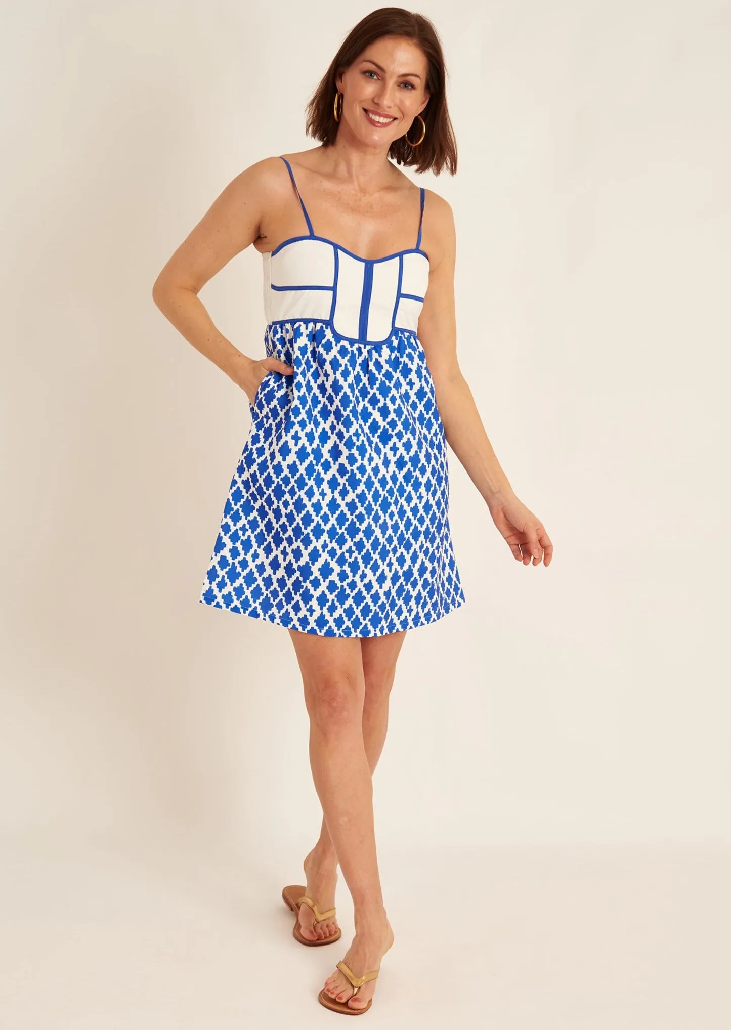 Clove Dress - Onyx Blue