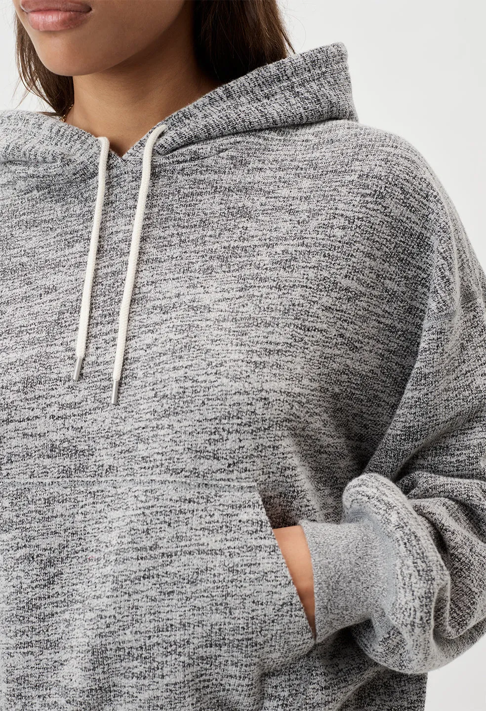 Co-Mix Hoodie / Heather Grey