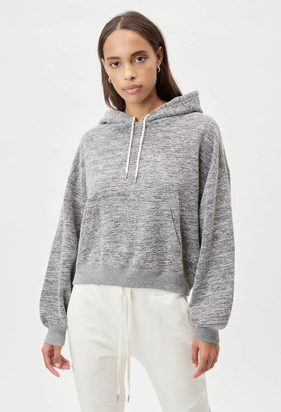 Co-Mix Hoodie / Heather Grey