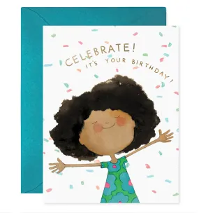 Confetti Birthday Card