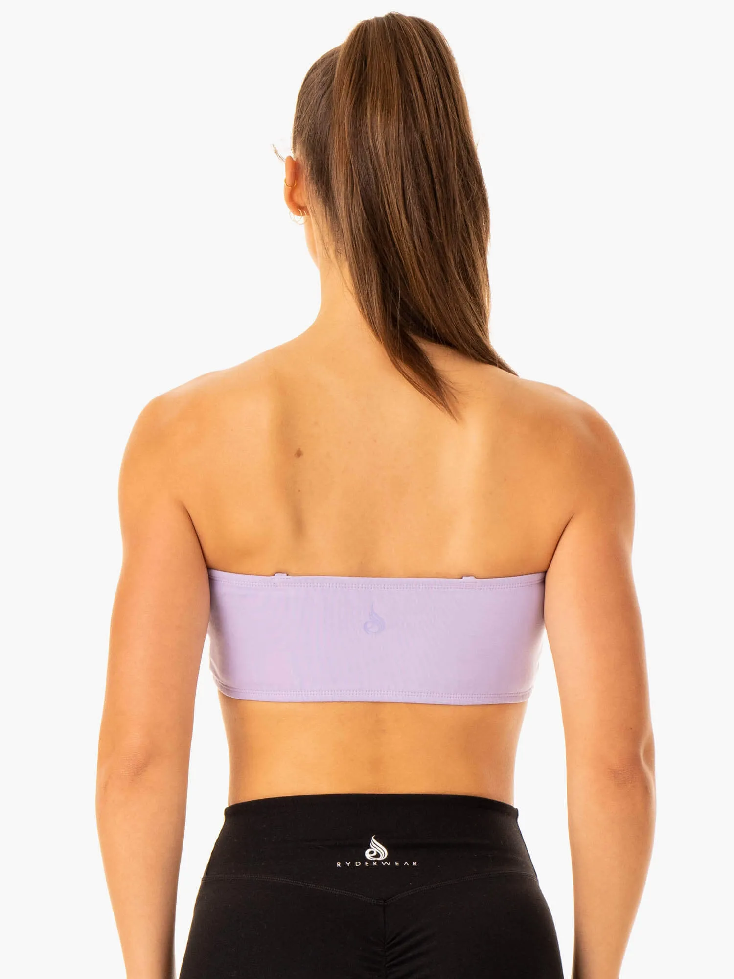 Convertible Bandeau Sports Bra - Lavender