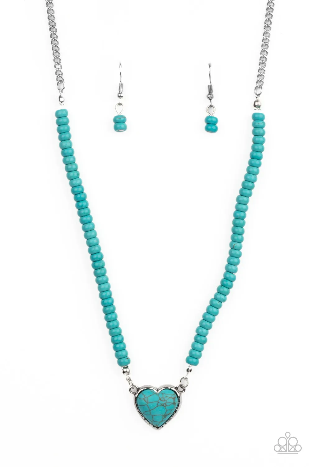 Country Sweetheart Blue-Necklace