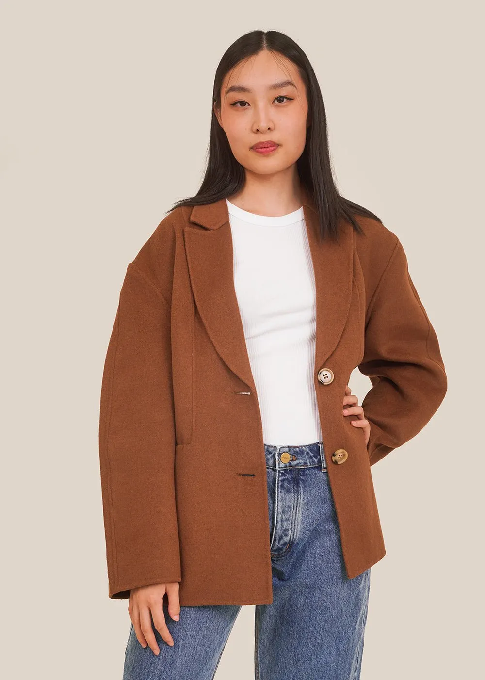 Deep Camel Tibro Jacket