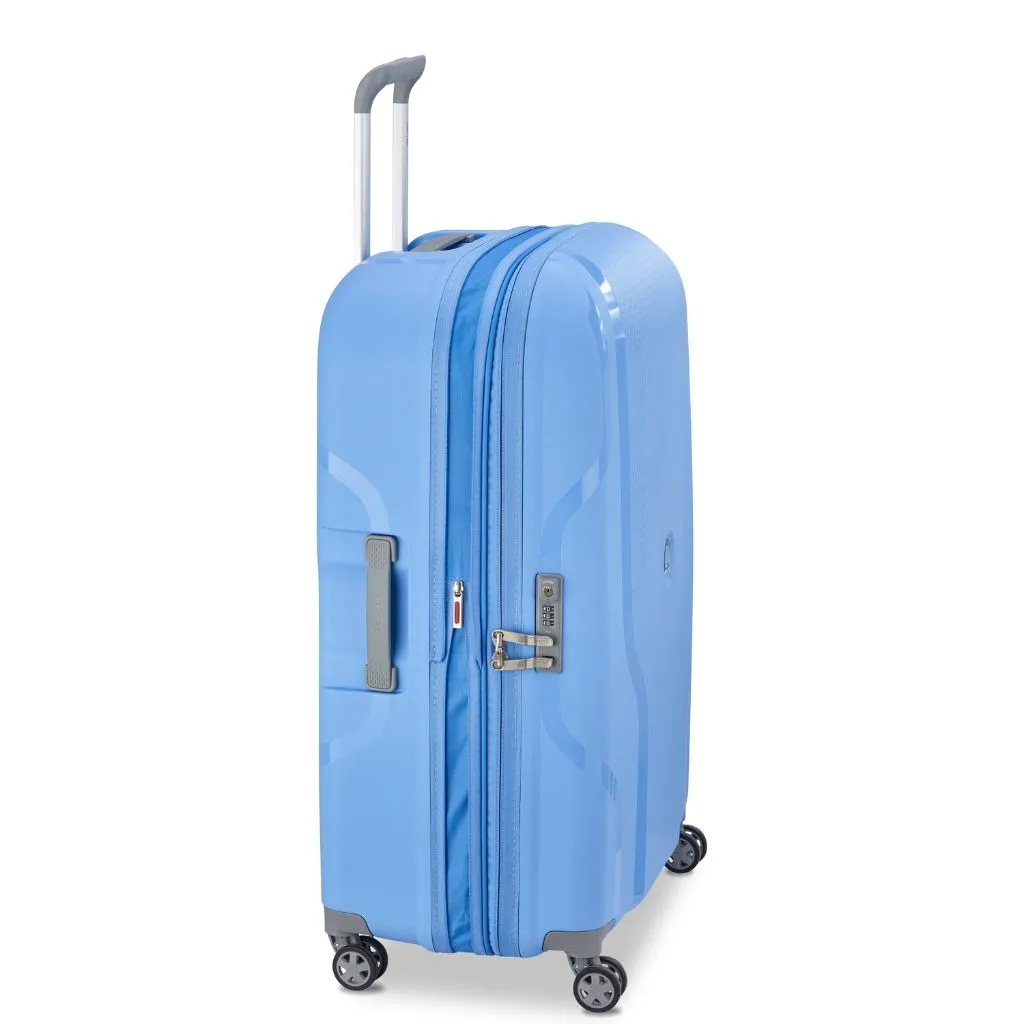 Delsey Clavel MR 76cm Medium Hardsided Spinner Luggage - Lavender Blue