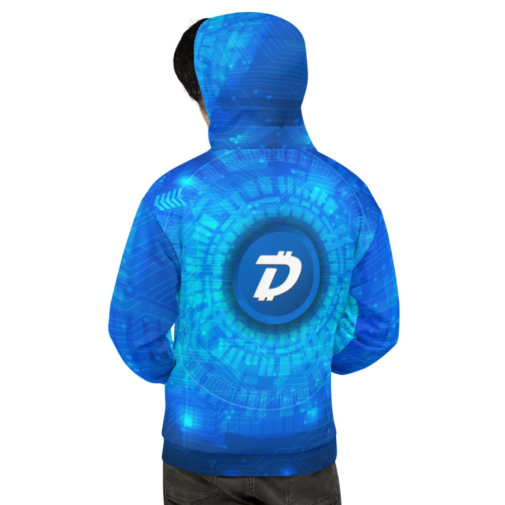 DigiByte Blue AOP Hoodie