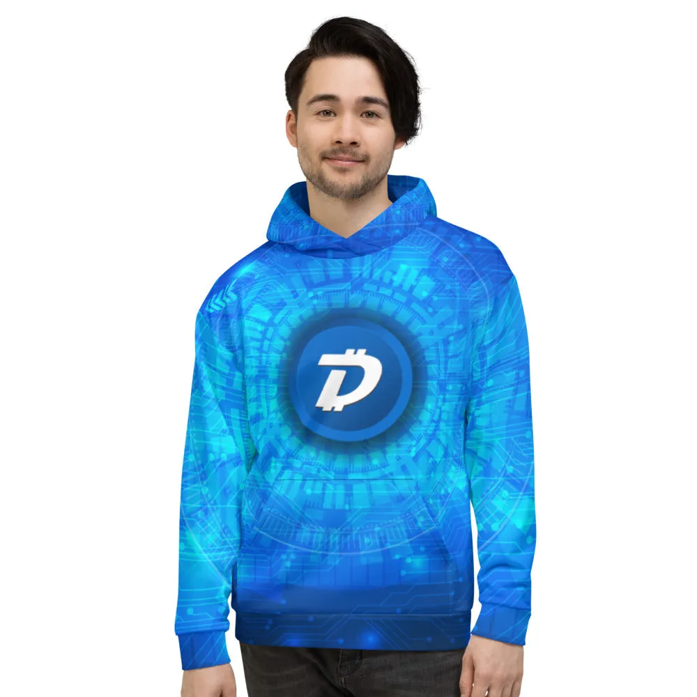 DigiByte Blue AOP Hoodie