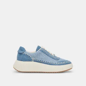 DOLEN SNEAKERS BLUE MULTI DENIM - re:vita