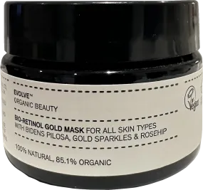 evolve organic beauty Bio Retinol Gold Mask 60ml