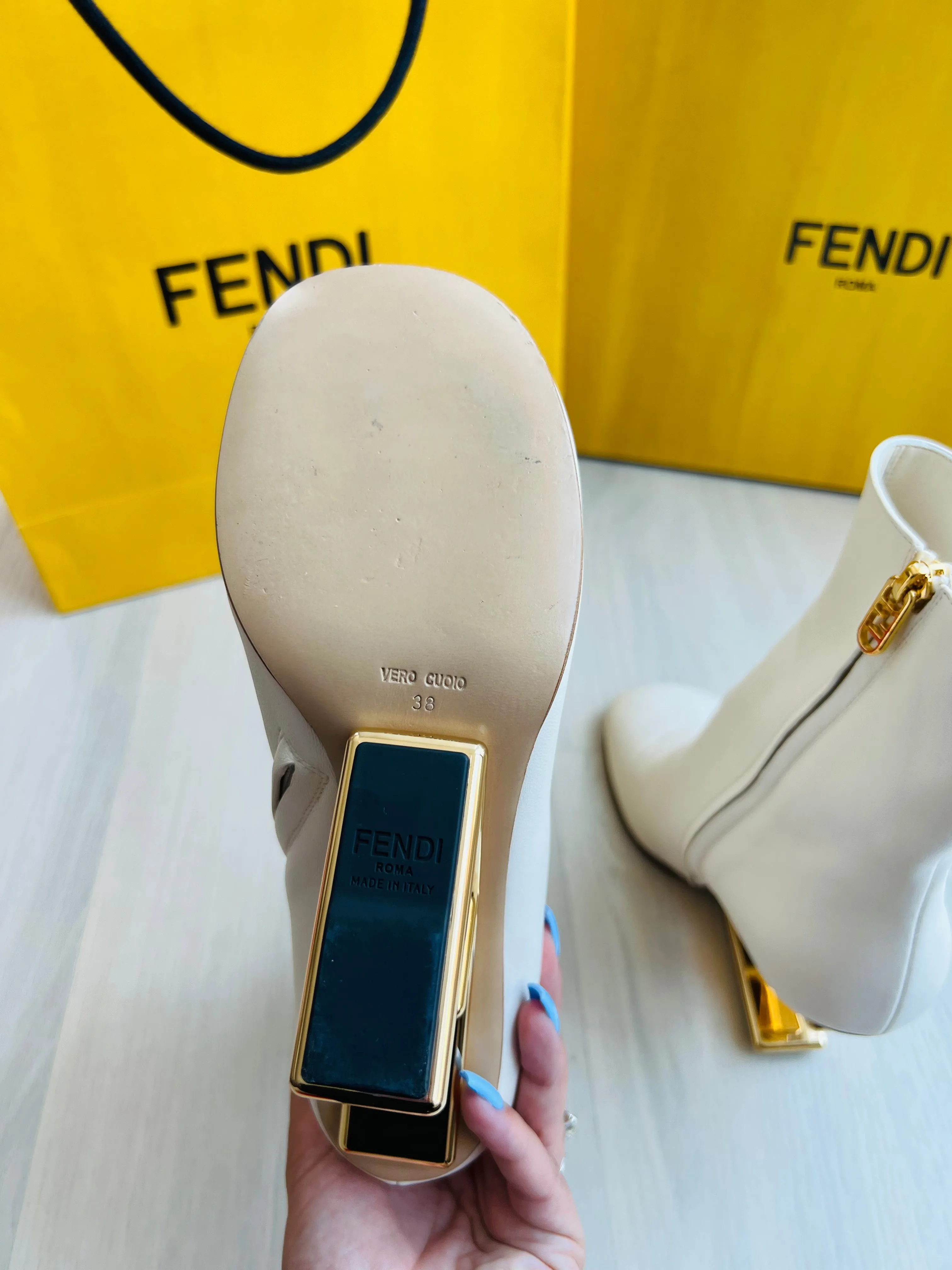 Fendi First Wedge Booties