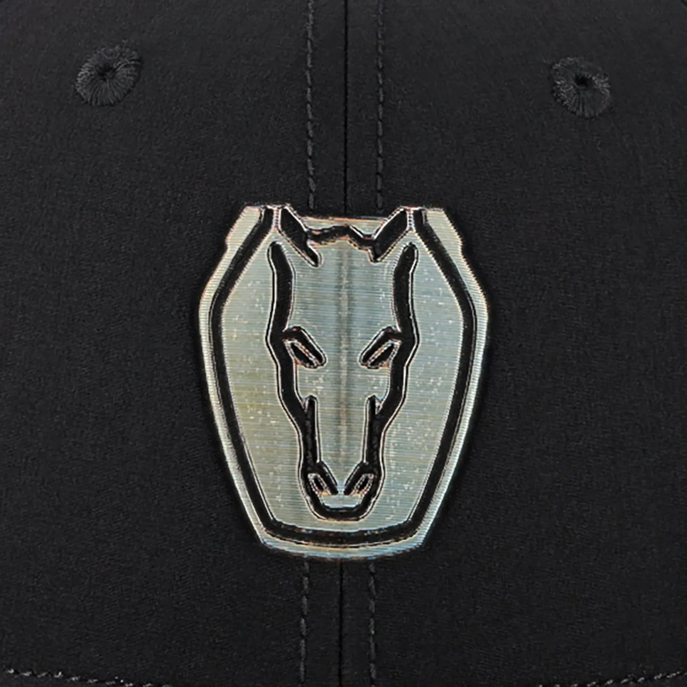 Ford Chrome Dark Horse Snap Back Hat