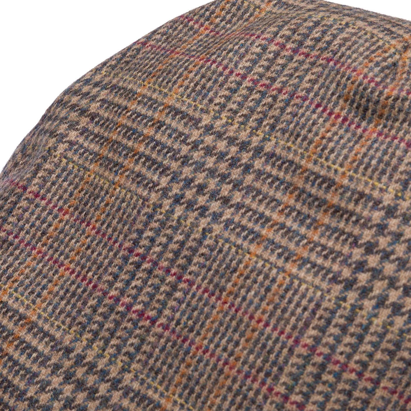 Fox Salisbury Glen Check Fixed Brim Flat Cap