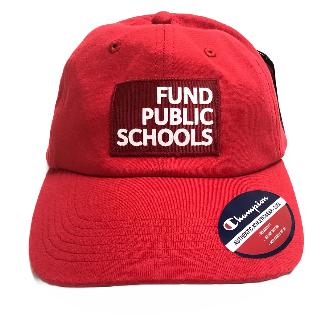 Fund Public Schools Jersey Knit Cap - Red