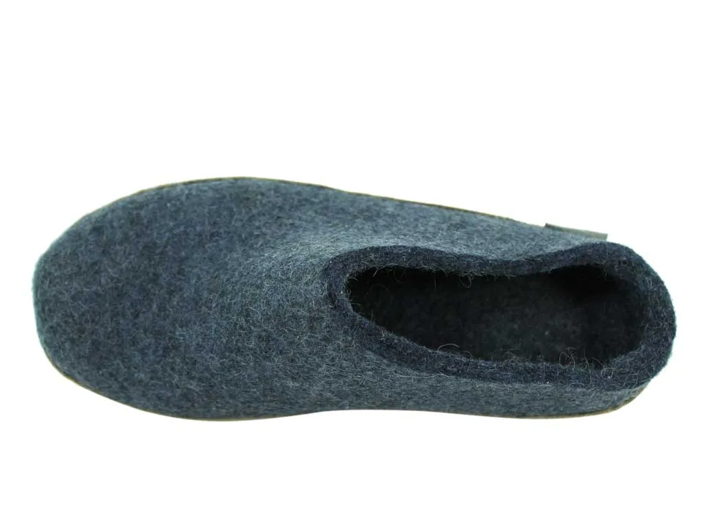 Glerups Slippers open heel Denim