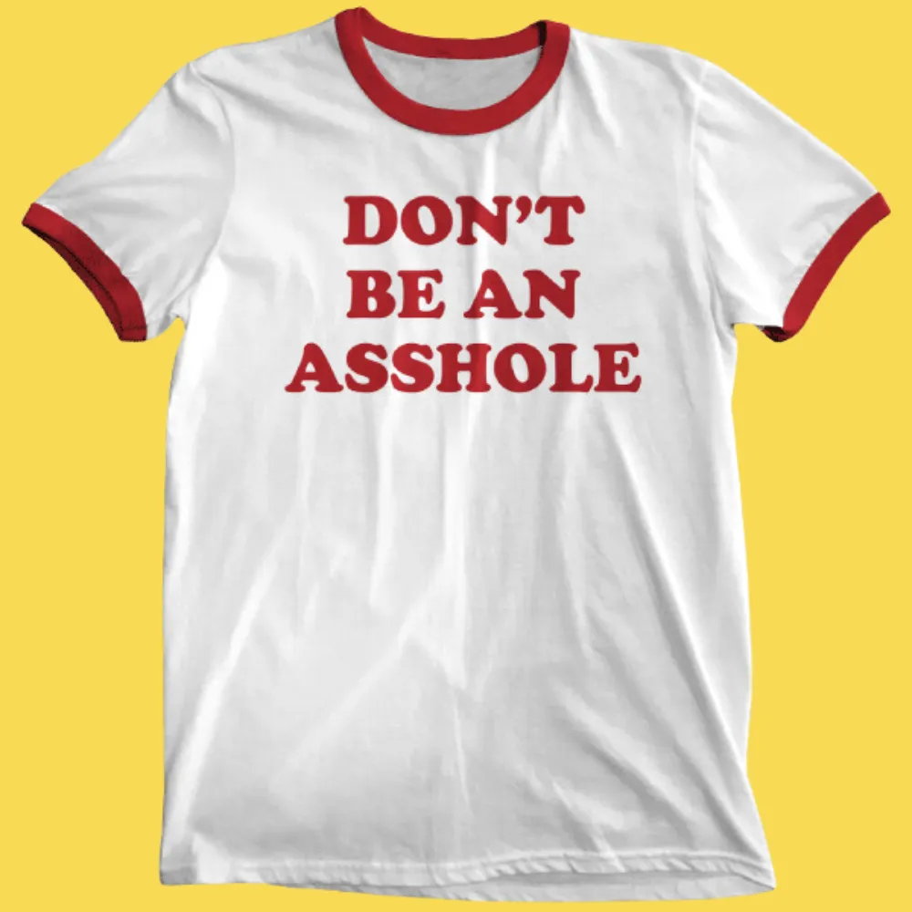 'Golden Rule' Ringer Shirt