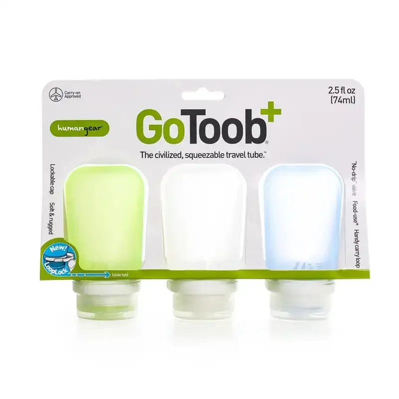 GoToob  Silicone Travel Bottles - Three Pack