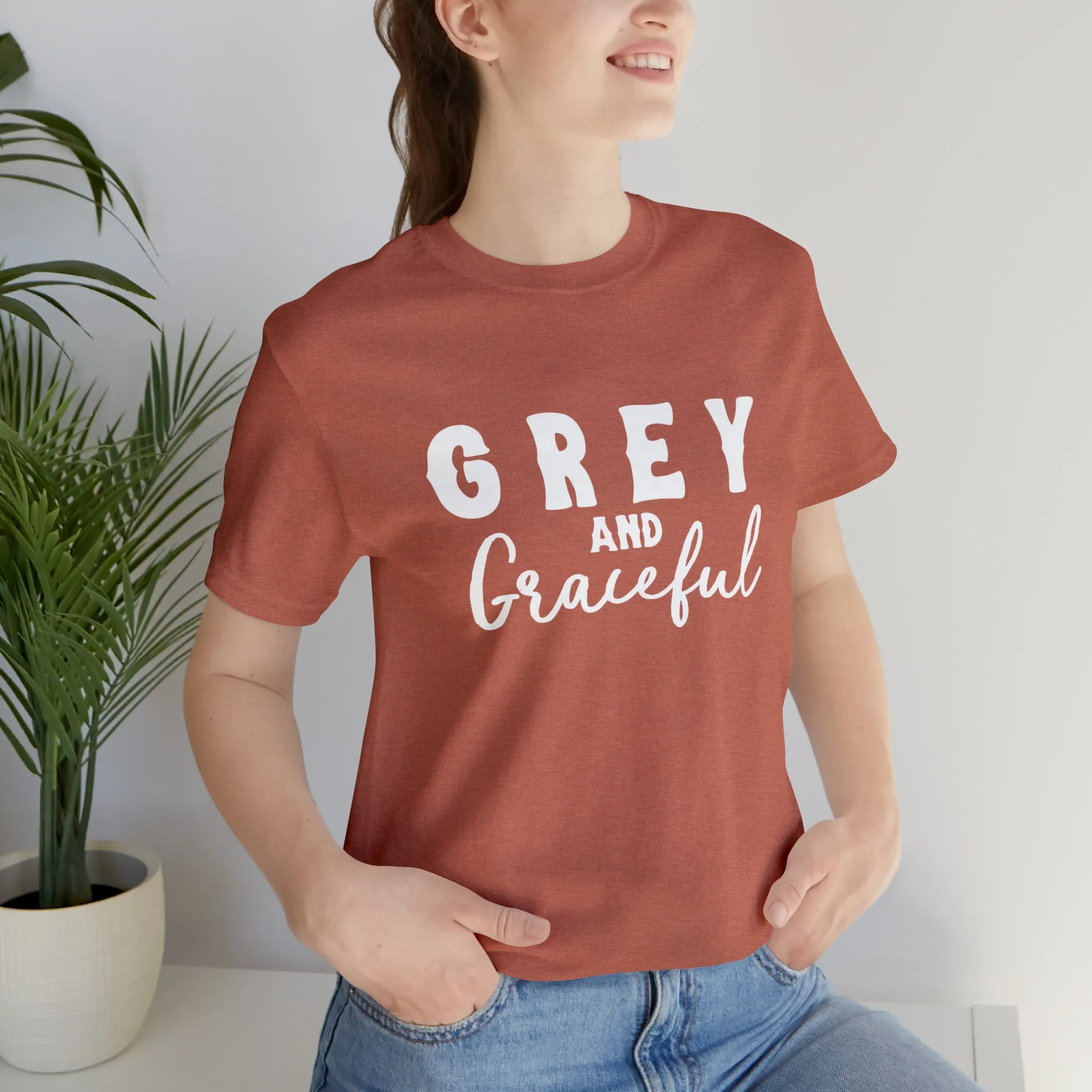 Grey & Graceful Short Sleeve Tee