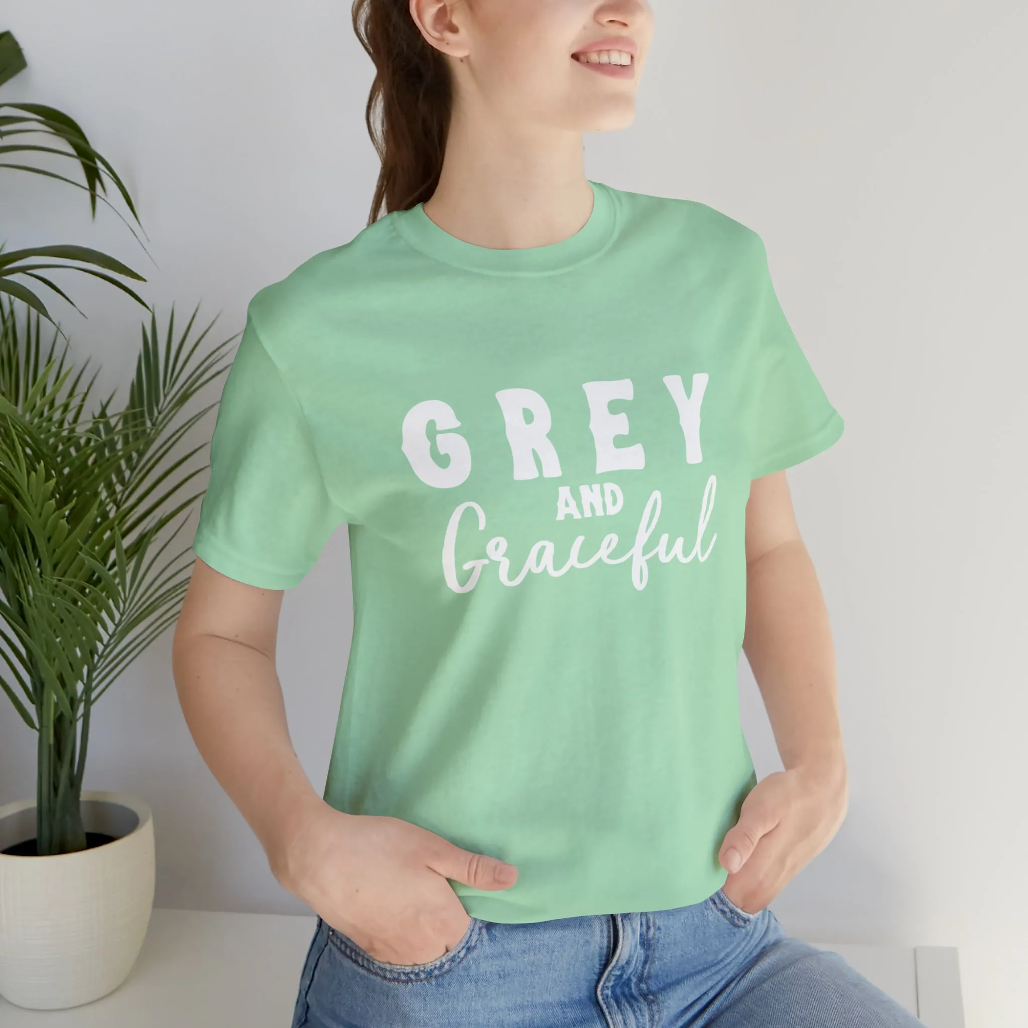 Grey & Graceful Short Sleeve Tee