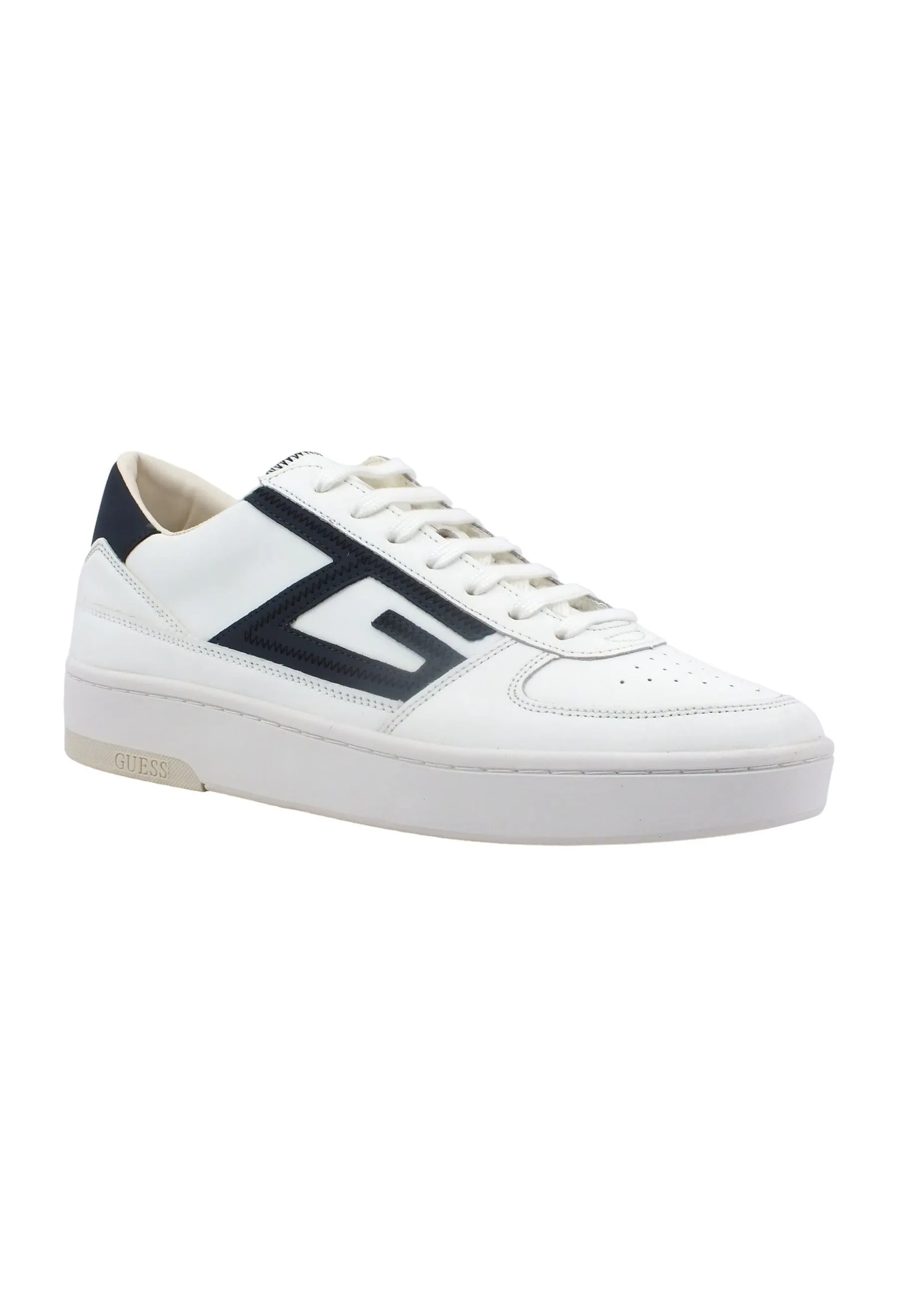 GUESS Sneaker Uomo White Blue FM5SILELE12