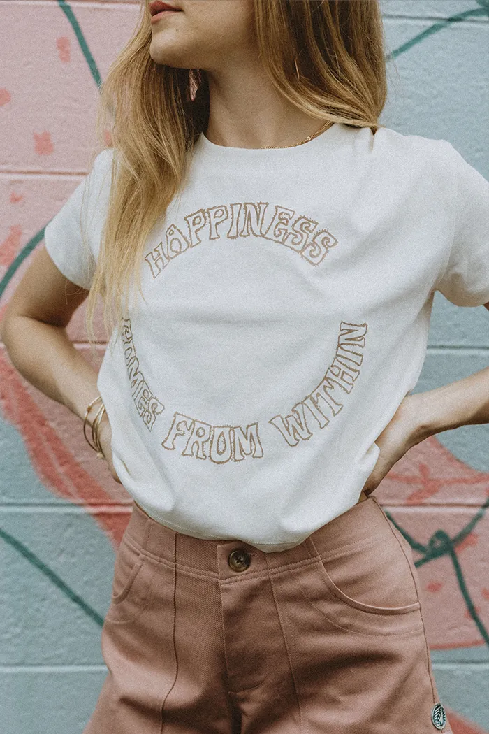 Happiness Crop Tee