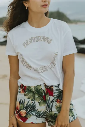 Happiness Crop Tee