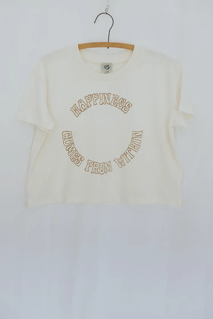 Happiness Crop Tee