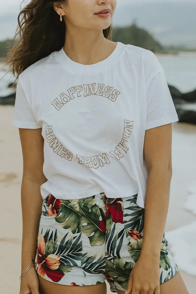 Happiness Crop Tee