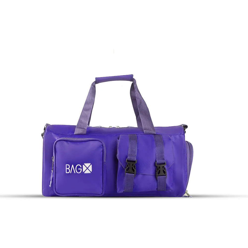 HQ PURPLE DUFFEL BAG