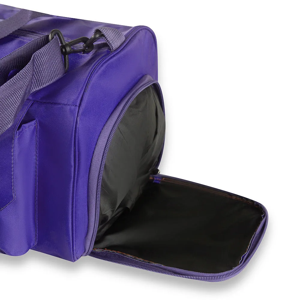 HQ PURPLE DUFFEL BAG