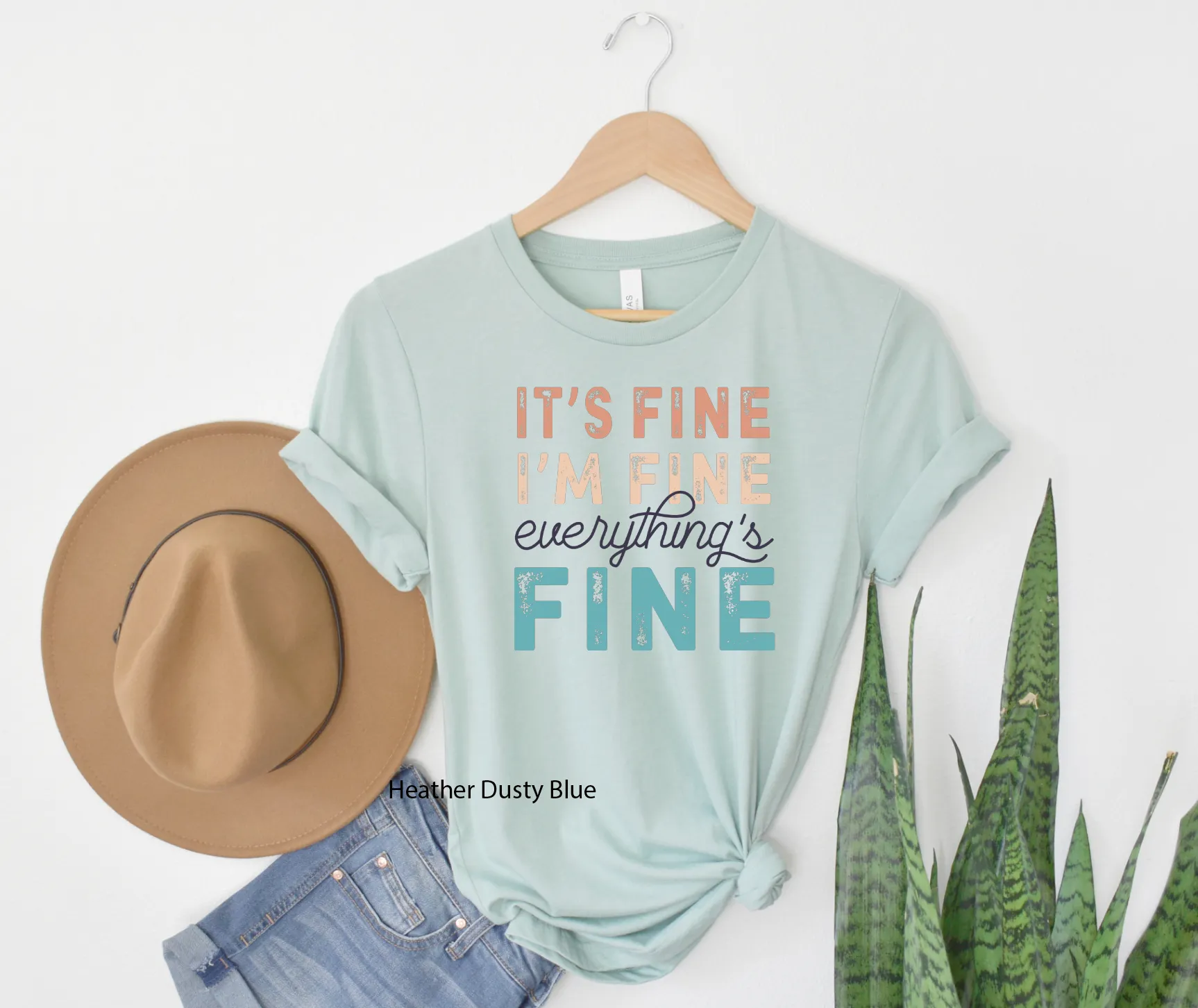 I'm Fine It's Fine Everything's Fine Tshirt